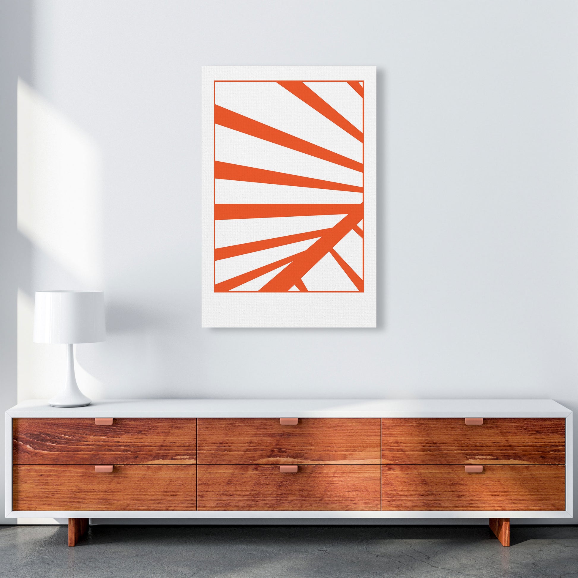 Minimal Geometric Series - 26 Art Print by Jason Stanley A1 Canvas