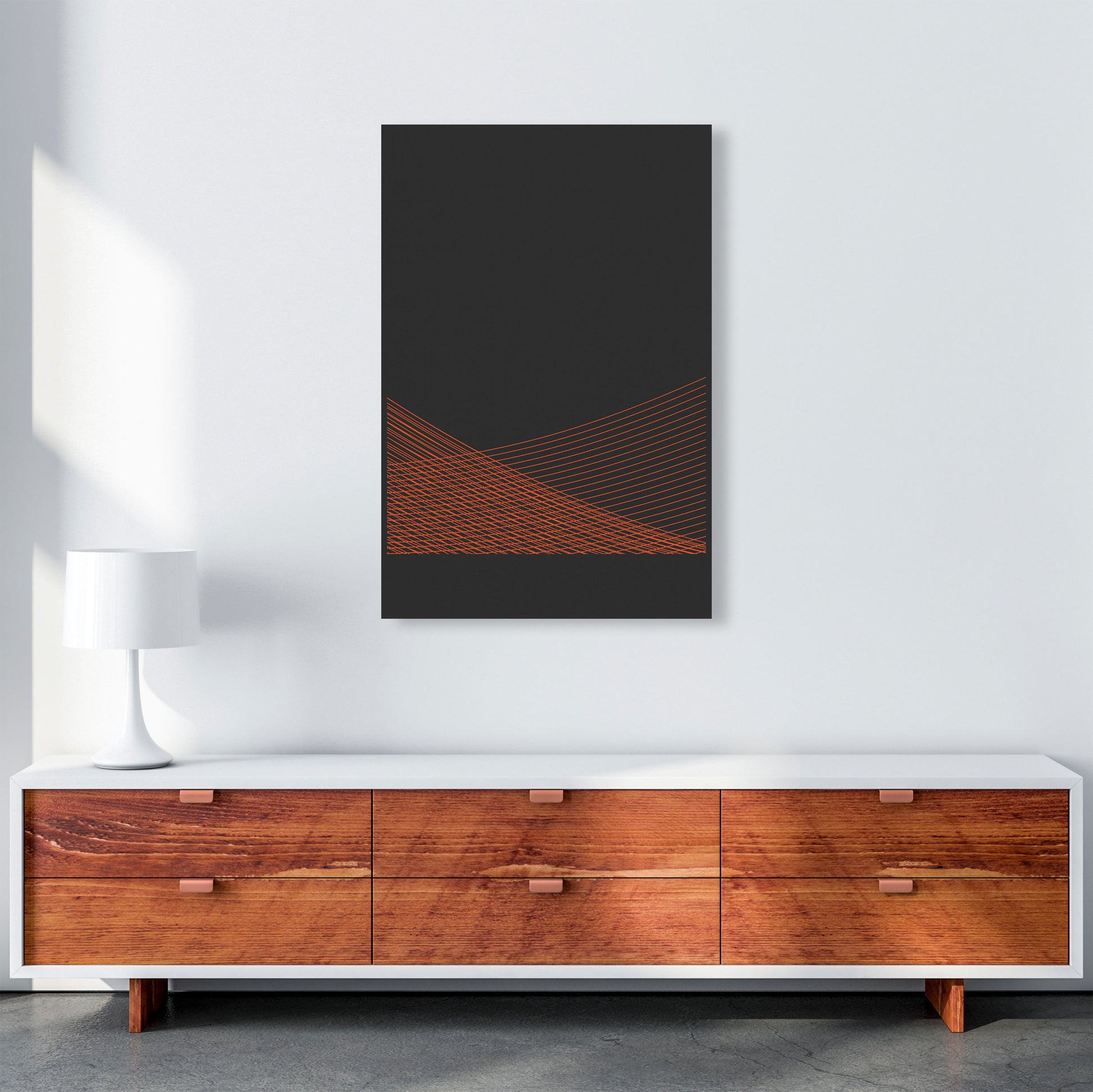Minimal Geometric Series - 11 Art Print by Jason Stanley A1 Canvas