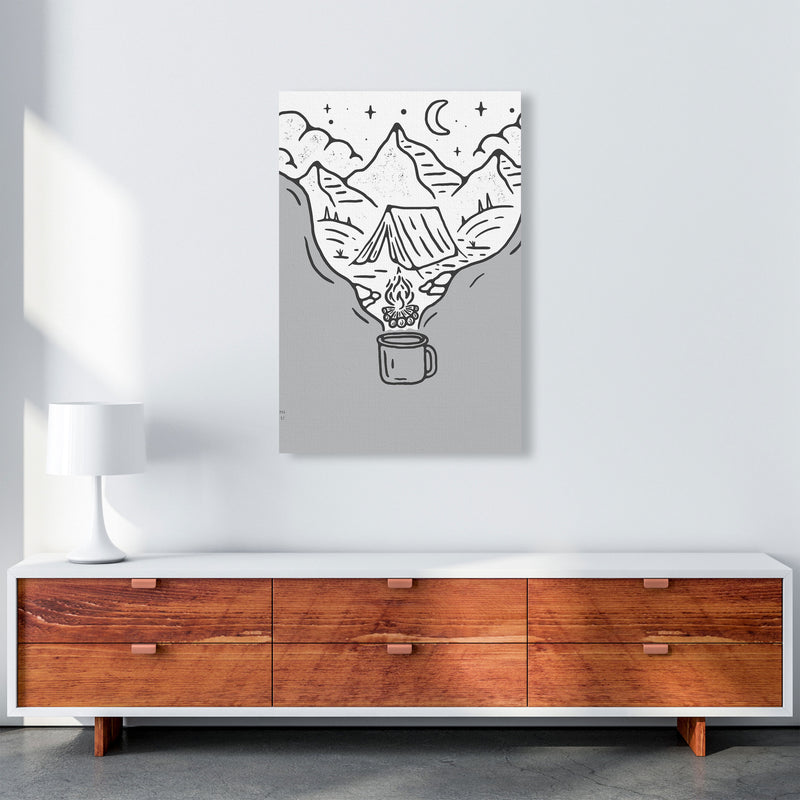 It All Started With Coffee Art Print by Jason Stanley A1 Canvas