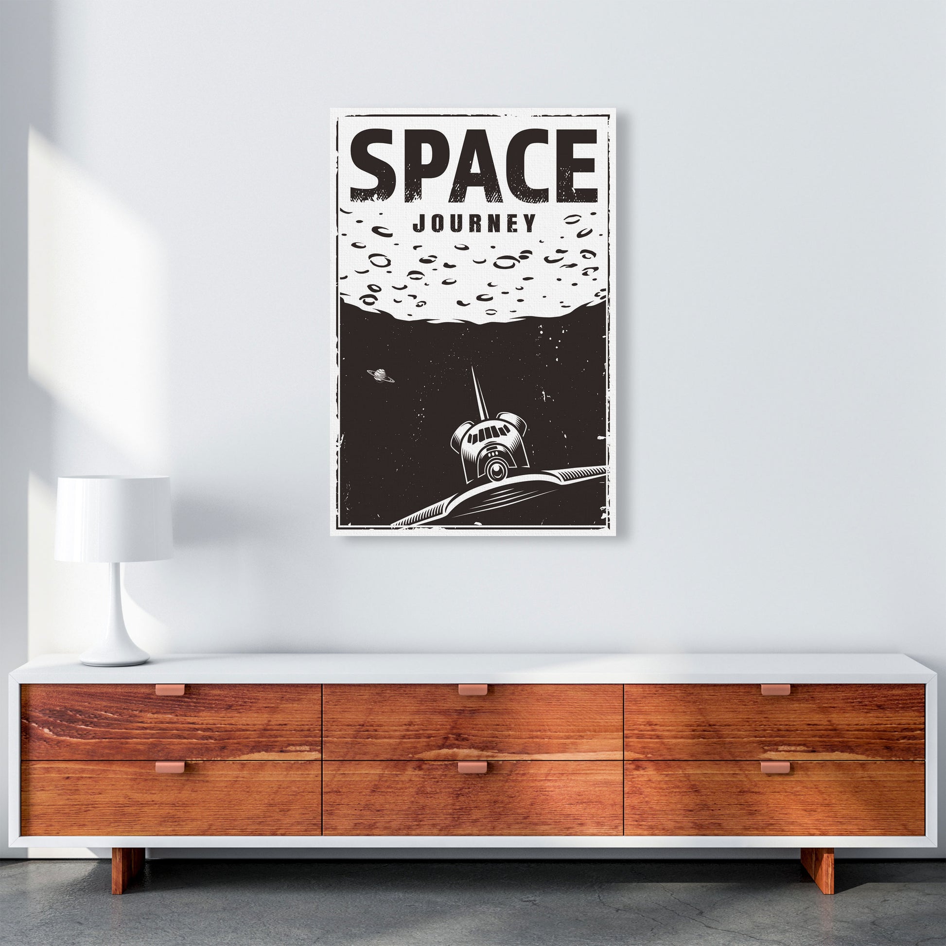 Outer Space Series - #20 Art Print by Jason Stanley A1 Canvas