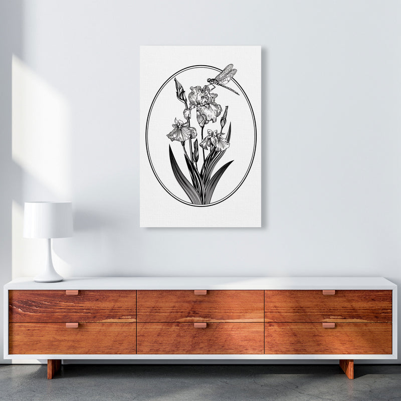 Vintage Beautiful Flower Art Print by Jason Stanley A1 Canvas
