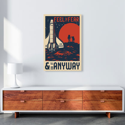 Outer Space Series - #17 Art Print by Jason Stanley A1 Canvas