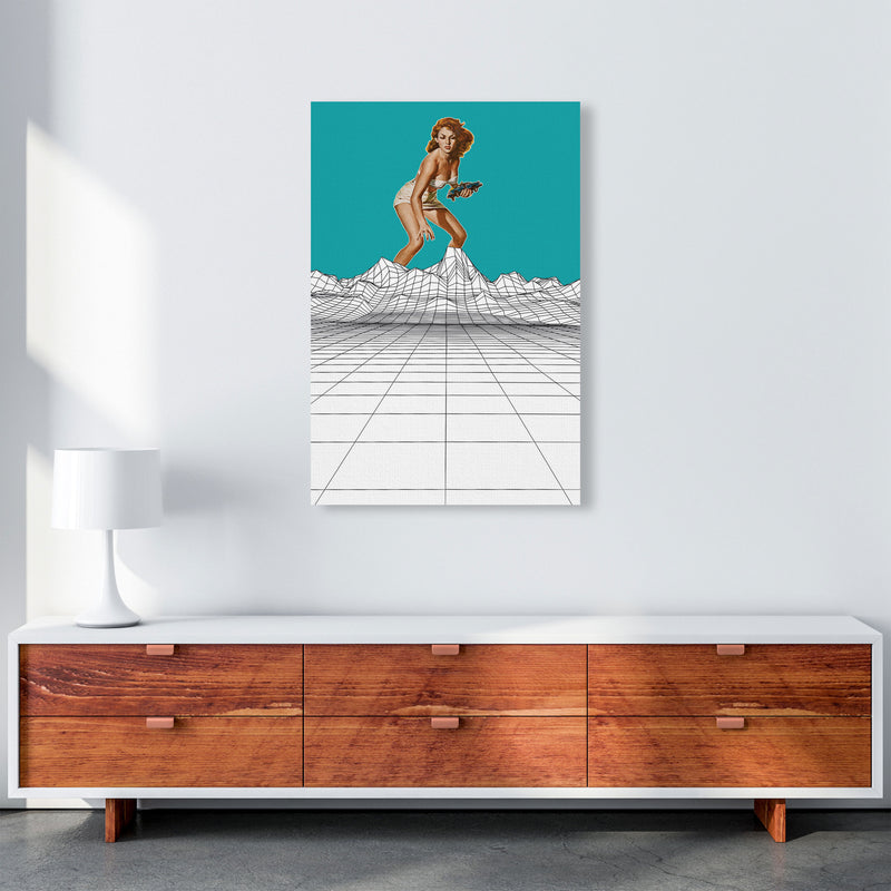 Attack In The Mountains Art Print by Jason Stanley A1 Canvas