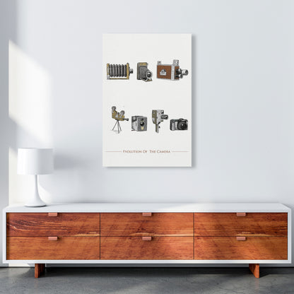 Evolution Of The Camera Art Print by Jason Stanley A1 Canvas