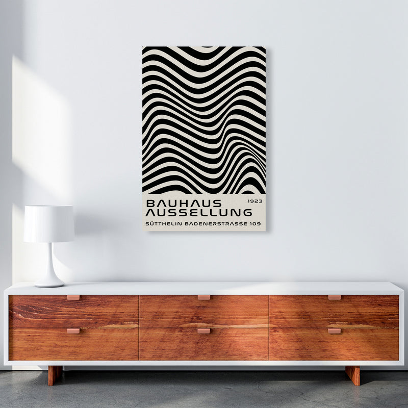 Bauhaus Black And White Art Print by Jason Stanley A1 Canvas