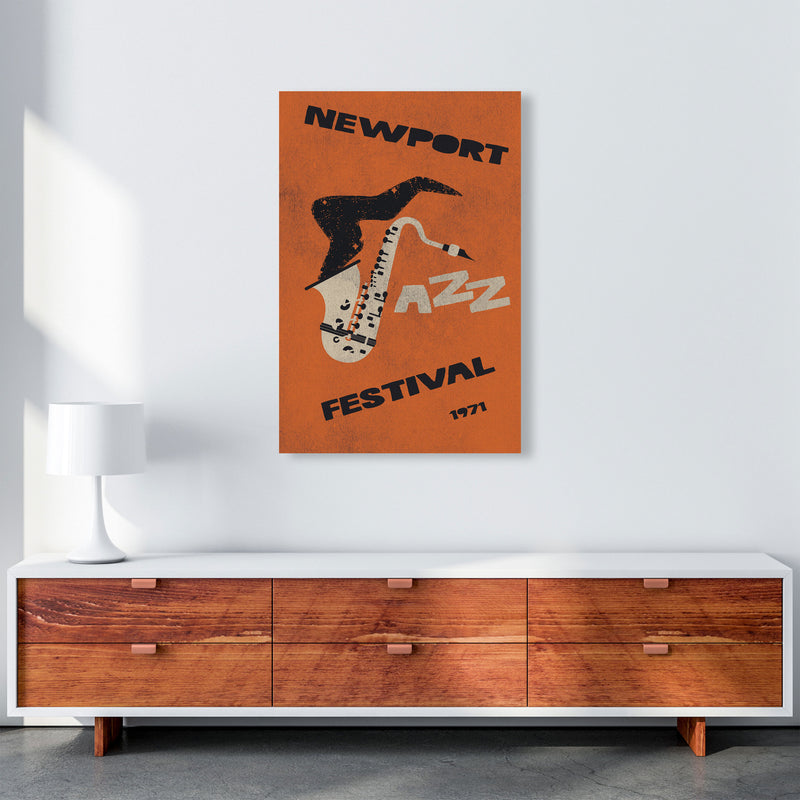 Newport Jazz Festival Art Print by Jason Stanley A1 Canvas
