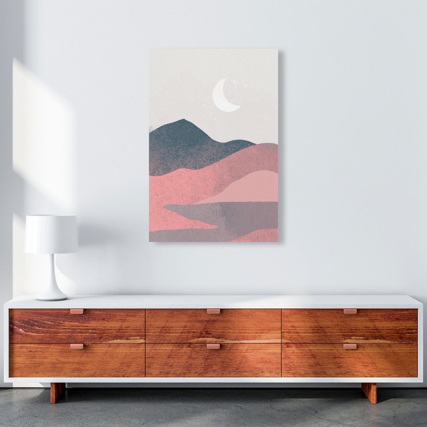 Minimal Landscape 2 Art Print by Jason Stanley A1 Canvas