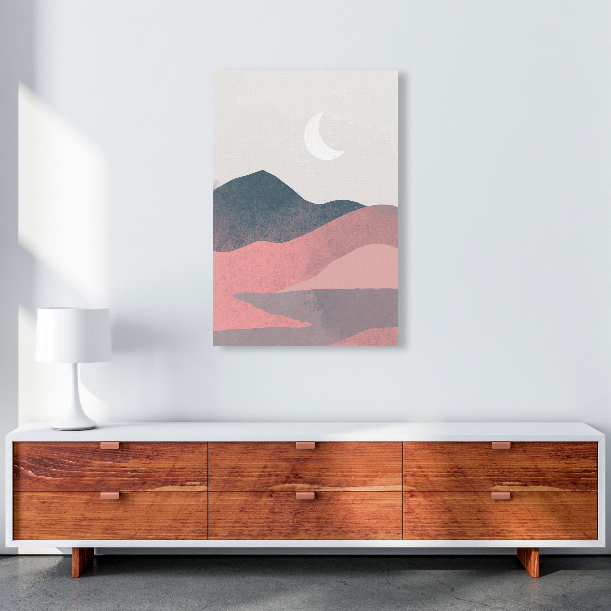 Minimal Landscape 2 Art Print by Jason Stanley A1 Canvas