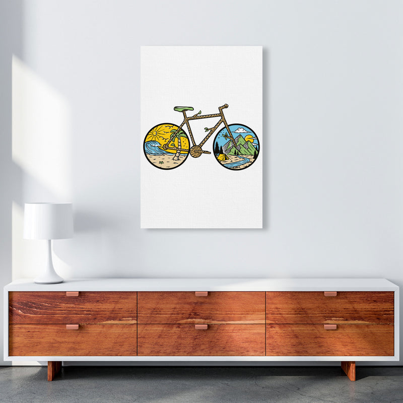 Best Bike Ride Ever Art Print by Jason Stanley A1 Canvas