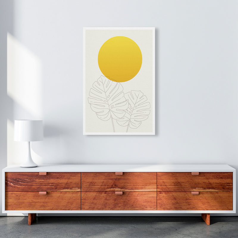 Botanical Yellow 1 Art Print by Jason Stanley A1 Canvas