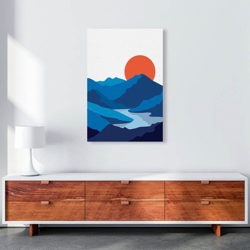 Japanese Mountain Art Print by Jason Stanley A1 Canvas