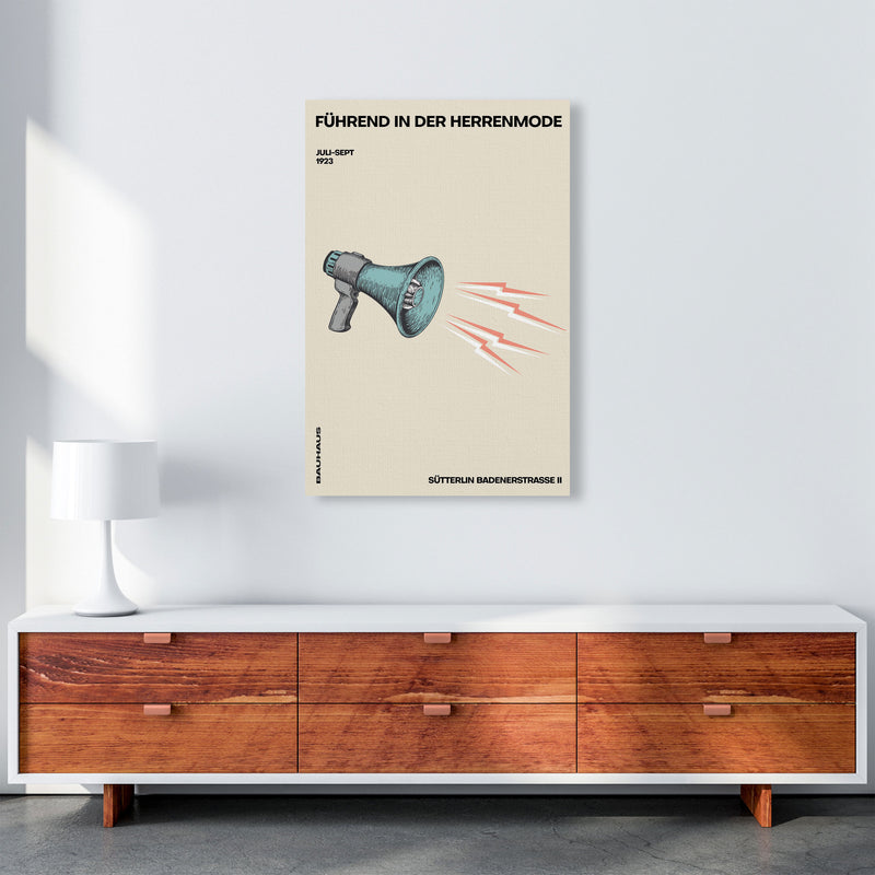 Bauhaus Megaphone Art Print by Jason Stanley A1 Canvas
