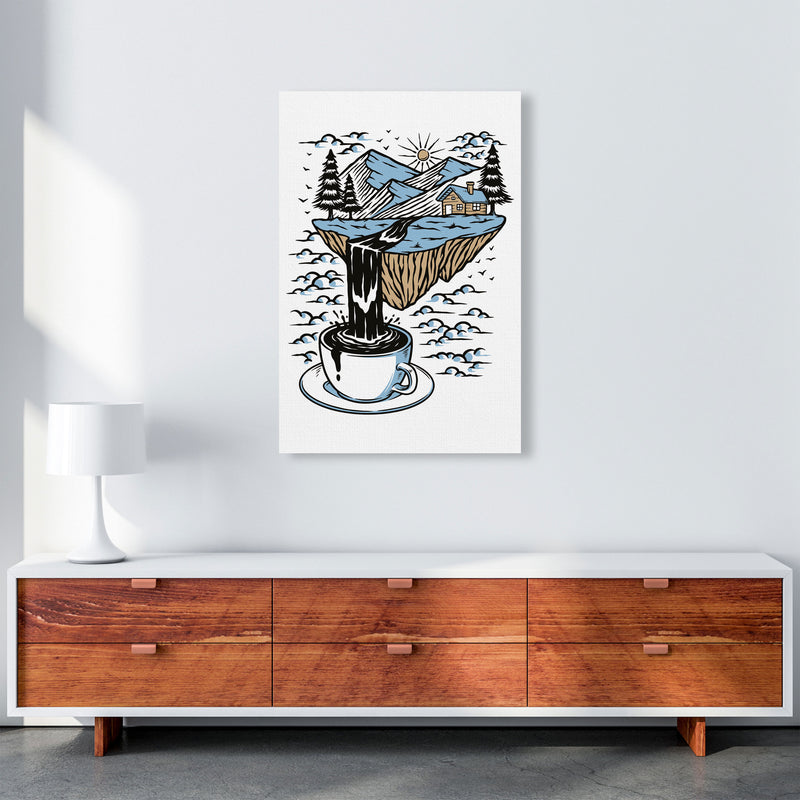 The River Flows Art Print by Jason Stanley A1 Canvas