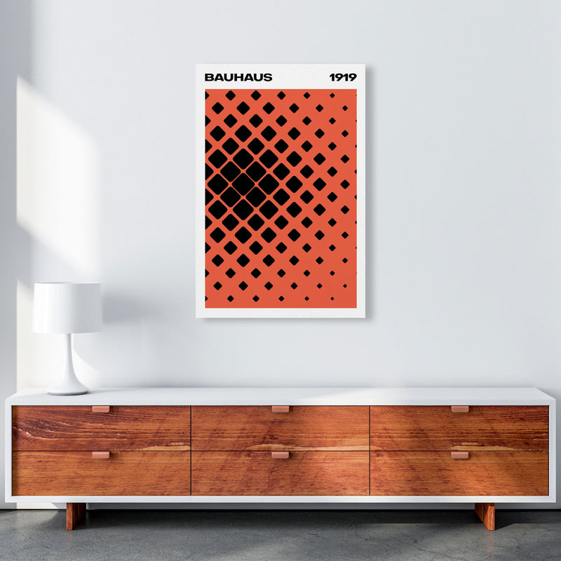 Bauhaus 1919 Red Art Print by Jason Stanley A1 Canvas