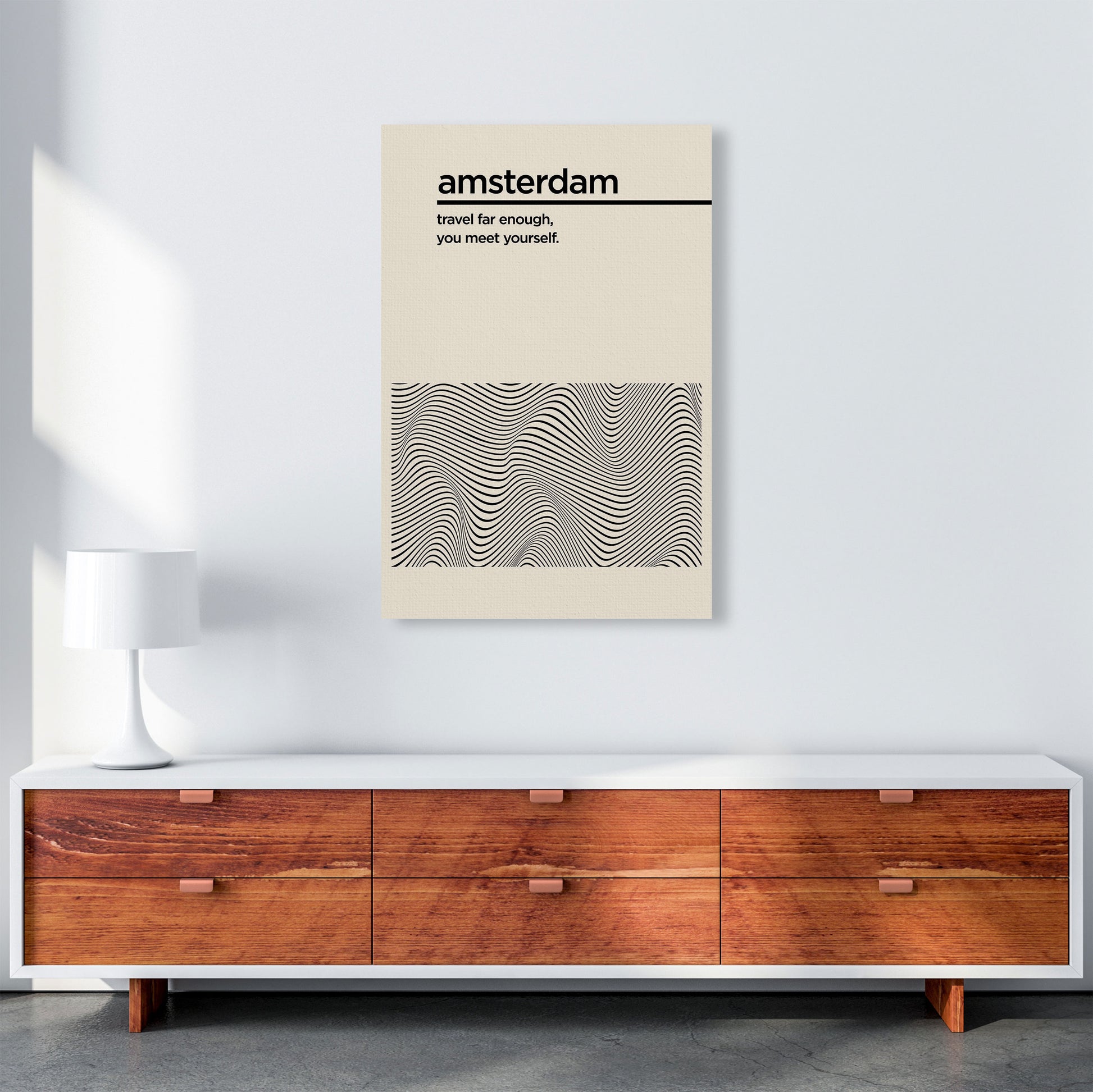 Amsterdam Travel Art Print by Jason Stanley A1 Canvas