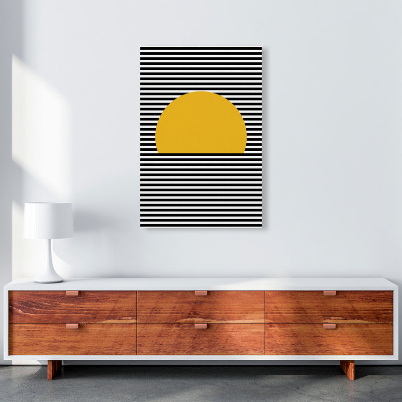 Sunset Line Art Art Print by Jason Stanley A1 Canvas