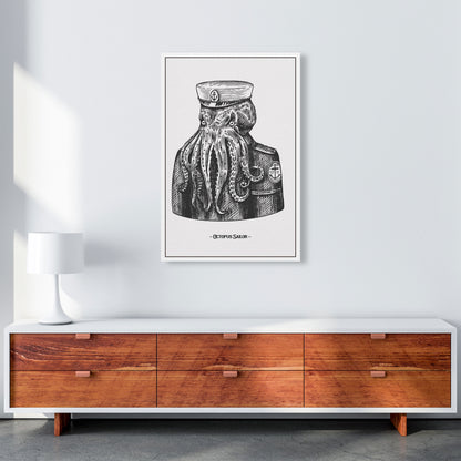 Octopus Sailor Art Print by Jason Stanley A1 Canvas