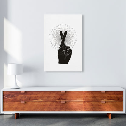 Fingers Crossed Art Print by Jason Stanley A1 Canvas
