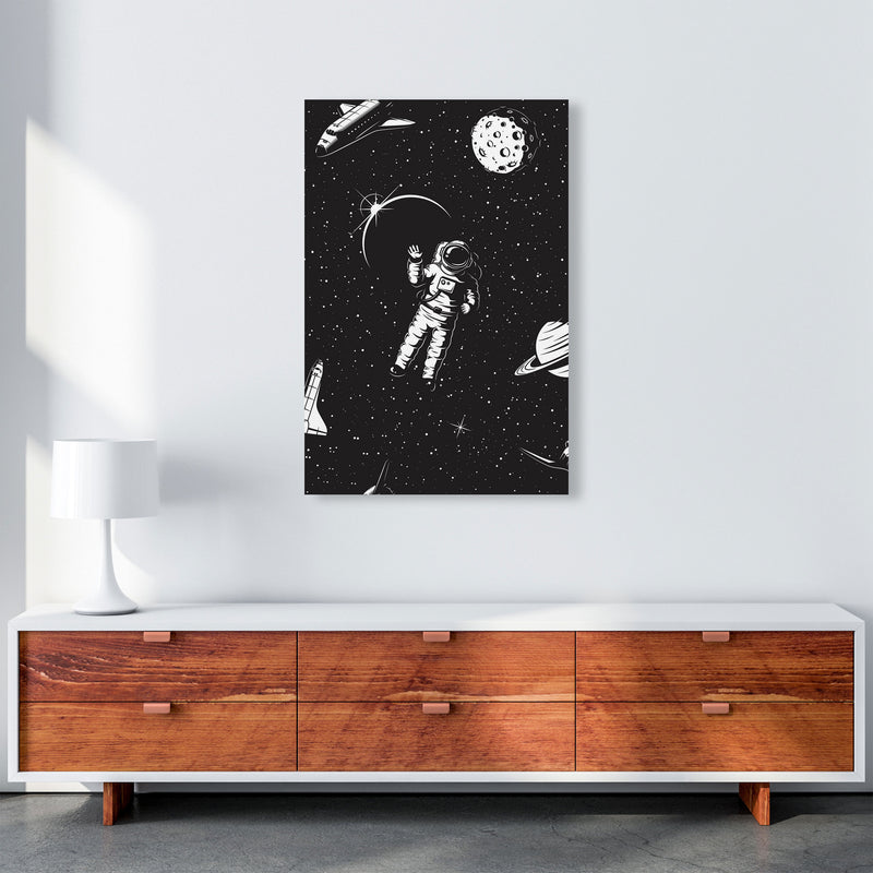 Hello Spaceman Art Print by Jason Stanley A1 Canvas