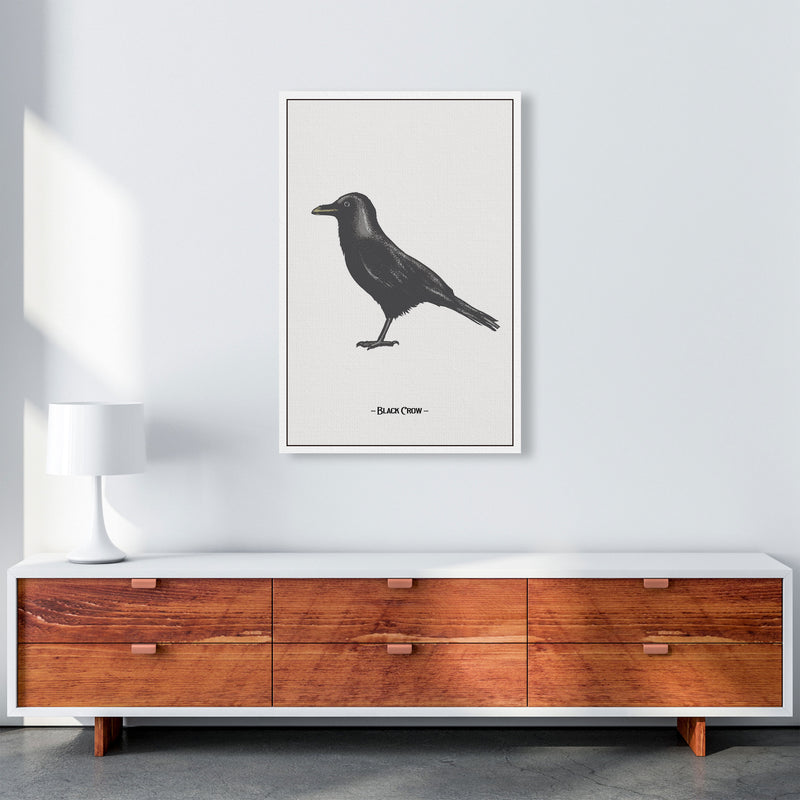 The Black Crow Art Print by Jason Stanley A1 Canvas