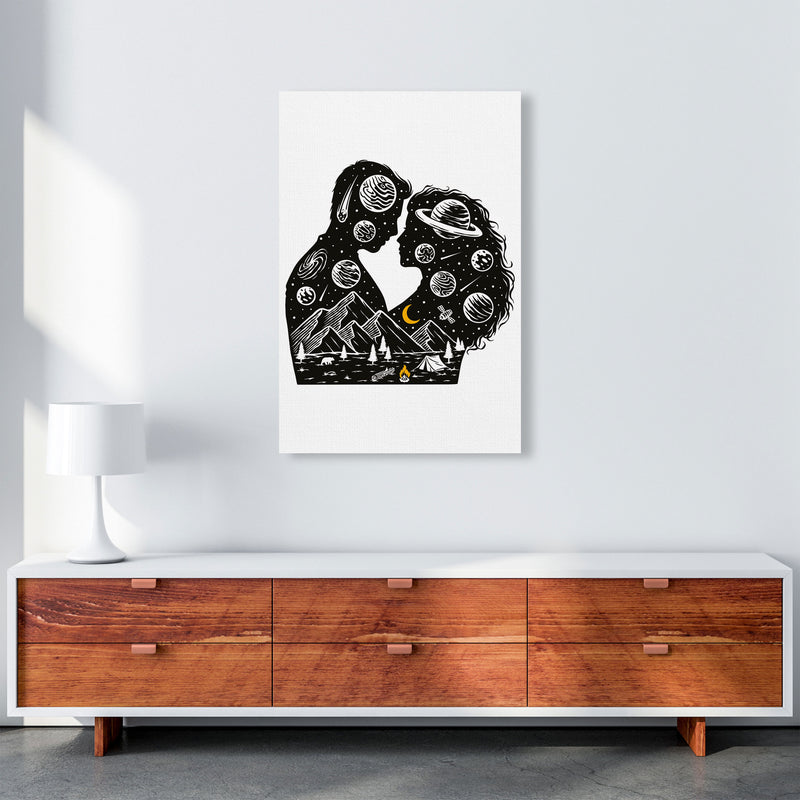 Galactic Love Art Print by Jason Stanley A1 Canvas