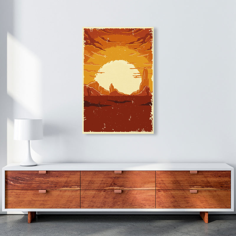 Desert Sunset Art Print by Jason Stanley A1 Canvas