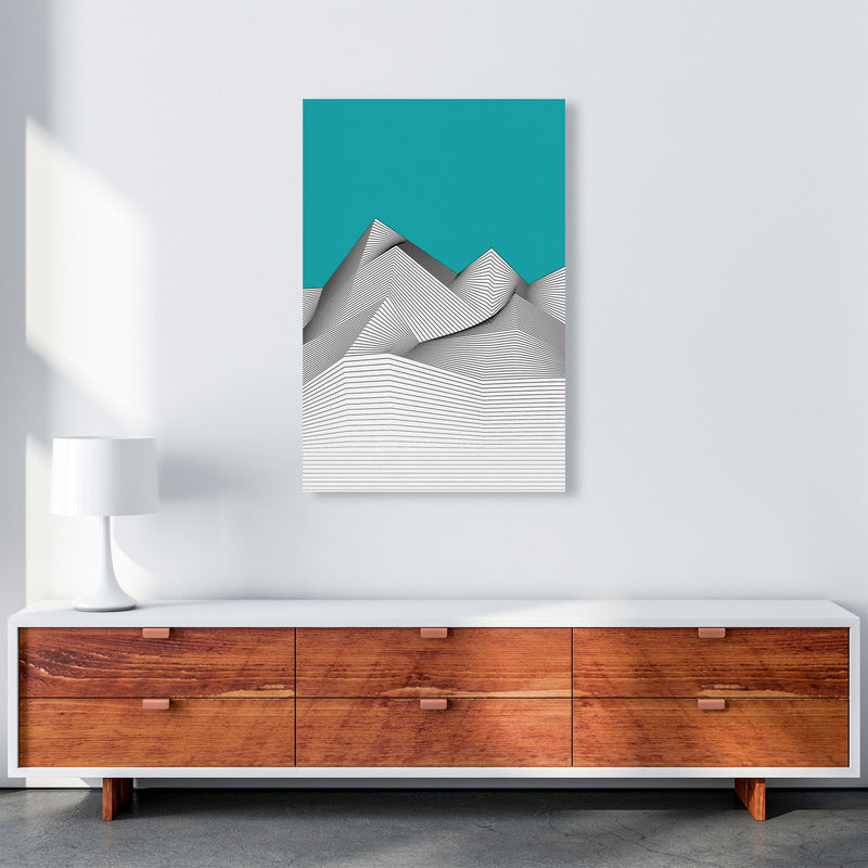 Blue Mountain Art Print by Jason Stanley A1 Canvas