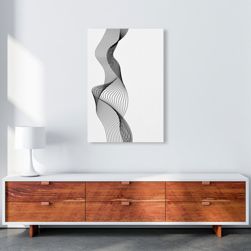 Line Wobbles Art Print by Jason Stanley A1 Canvas