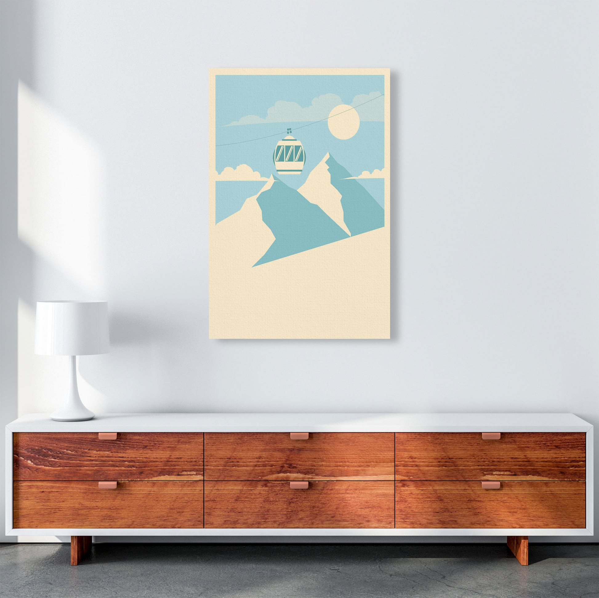 Gondola Ride Art Print by Jason Stanley A1 Canvas