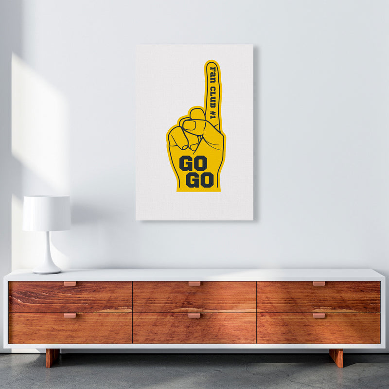 Fan Club Art Print by Jason Stanley A1 Canvas