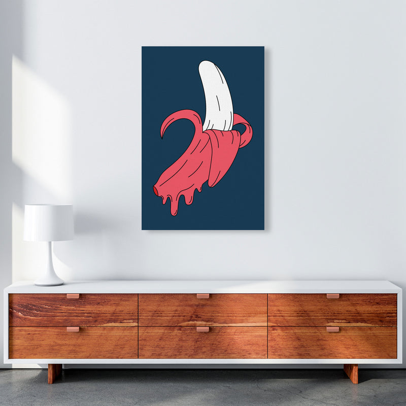 Melting Banana Art Print by Jason Stanley A1 Canvas