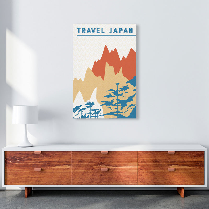 Traval Japan Minimilism III Art Print by Jason Stanley A1 Canvas