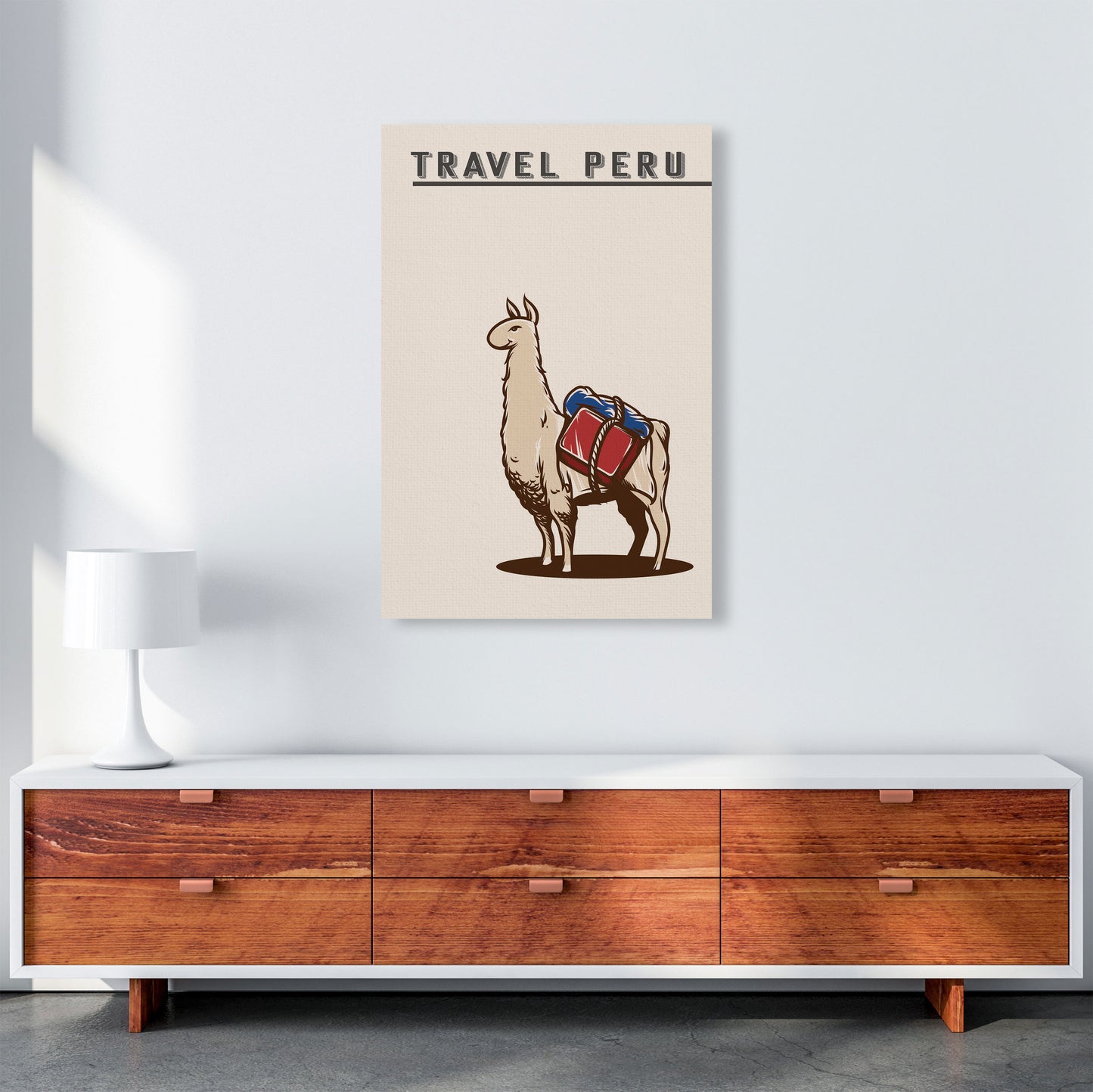 Travel Peru Art Print by Jason Stanley A1 Canvas