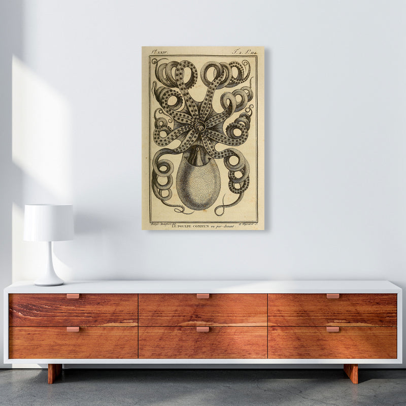Vintage Octopus Art Print by Jason Stanley A1 Canvas