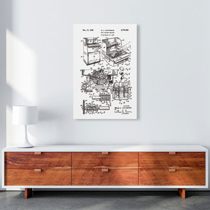 Taco Cooking Machine Patent Art Print by Jason Stanley A1 Canvas