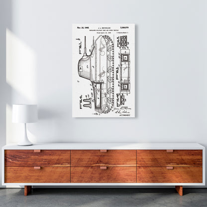 Military Tank 2 Patent Art Print by Jason Stanley A1 Canvas