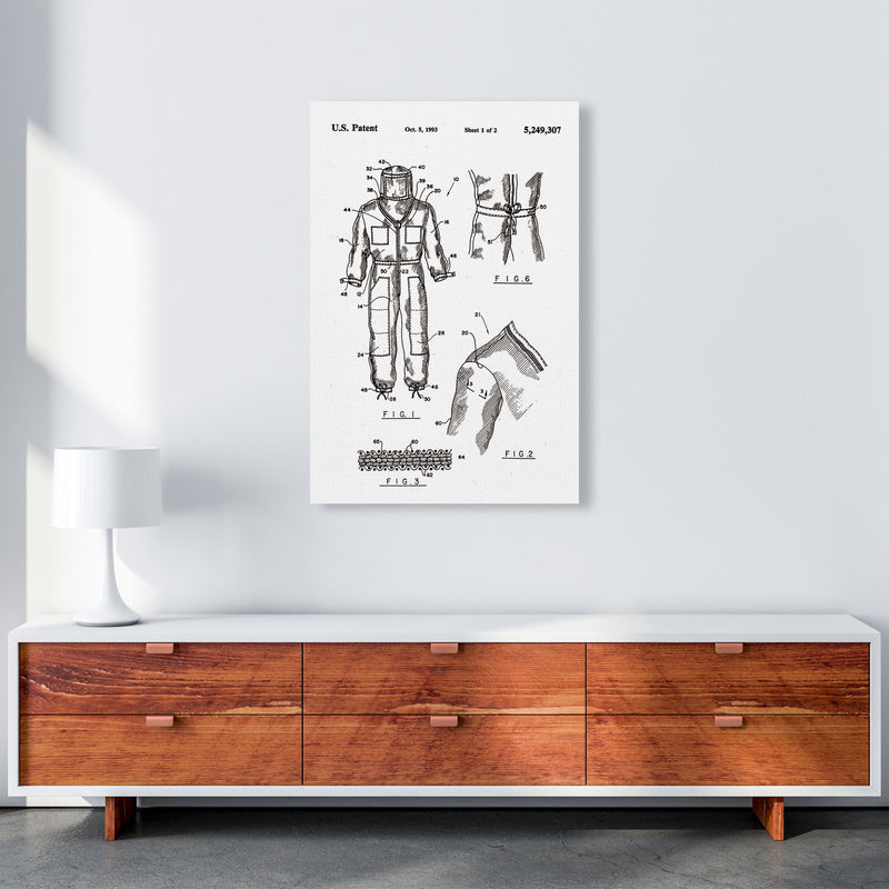 Bee Keeper Suit Patent Art Print by Jason Stanley A1 Canvas