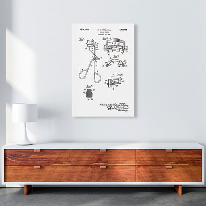 Eyelash Curler Patent Art Print by Jason Stanley A1 Canvas
