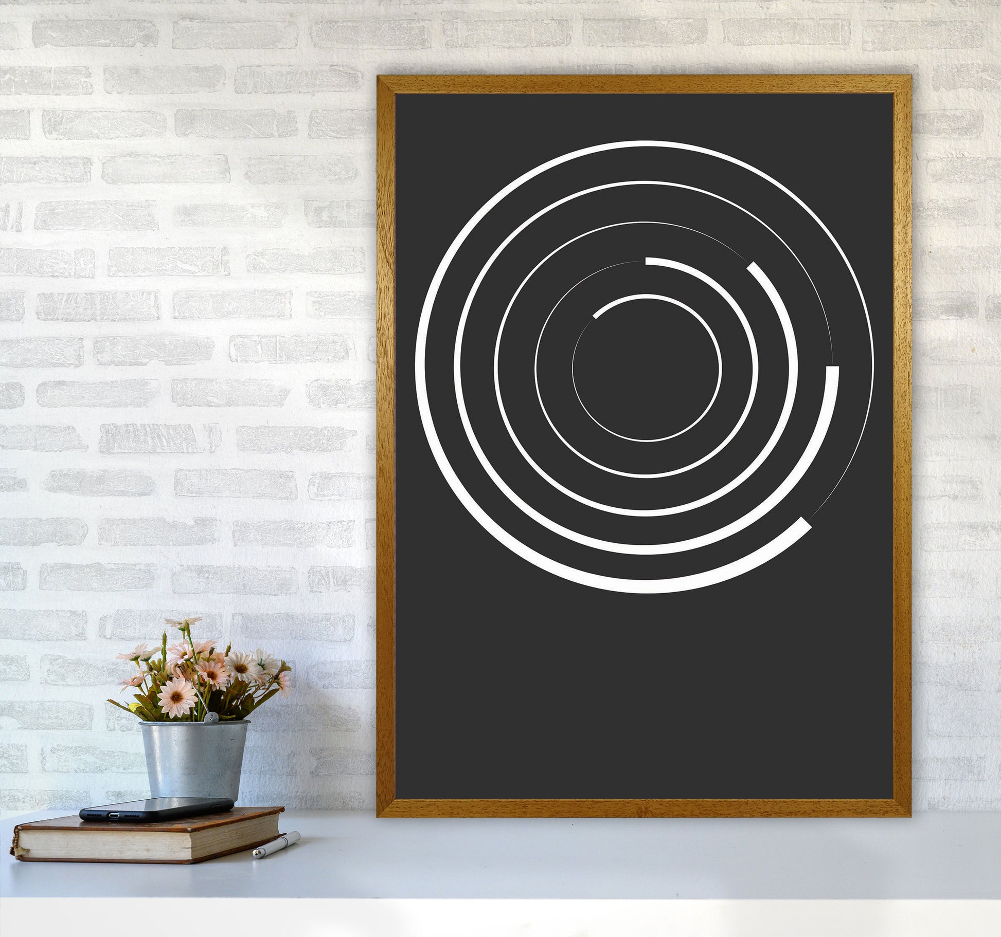 Minimal Geometric Series - 28 Art Print by Jason Stanley A1 Print Only