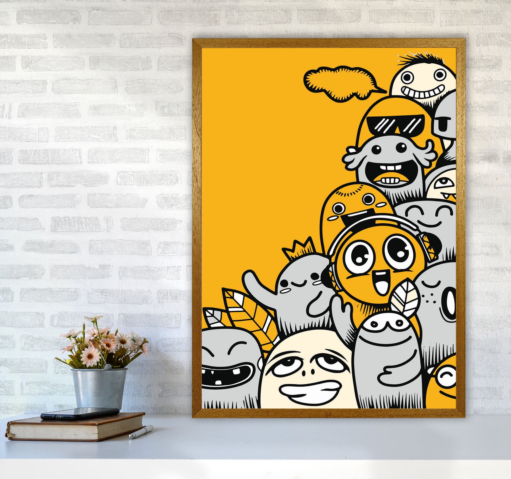 Happiness Comes In Many Forms Art Print by Jason Stanley A1 Print Only