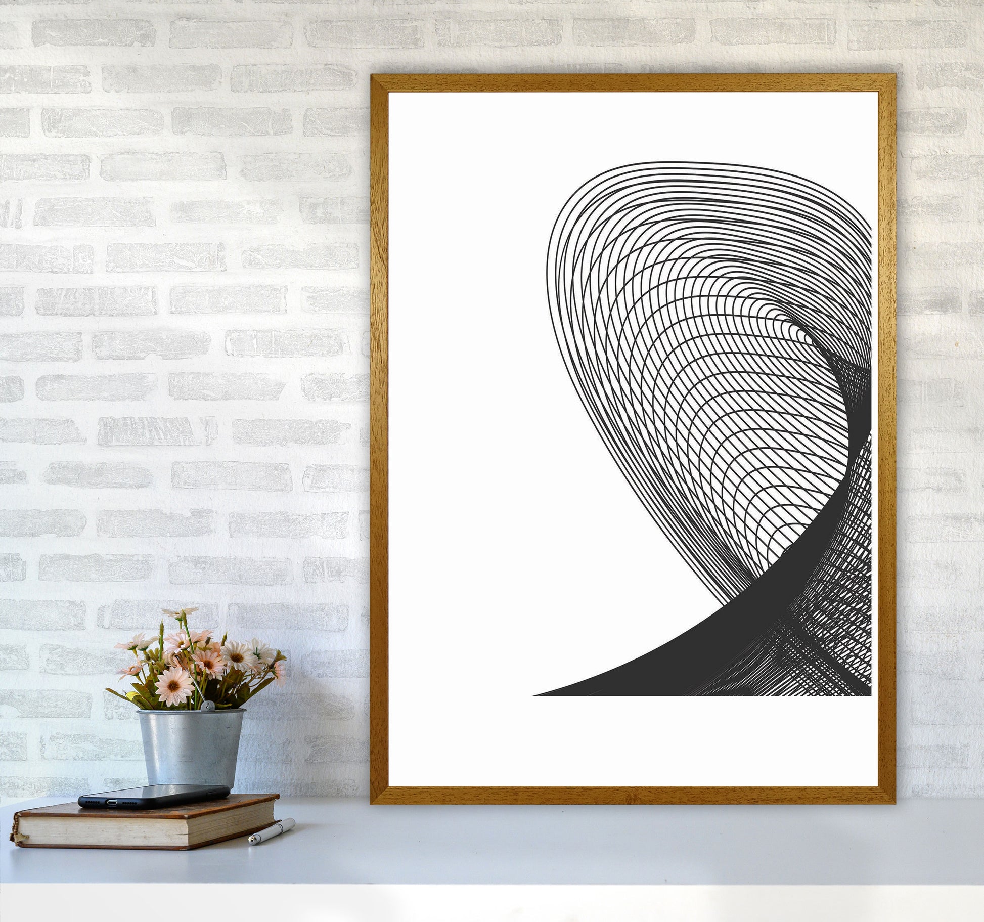 Minimal Geometric Series - 14 Art Print by Jason Stanley A1 Print Only