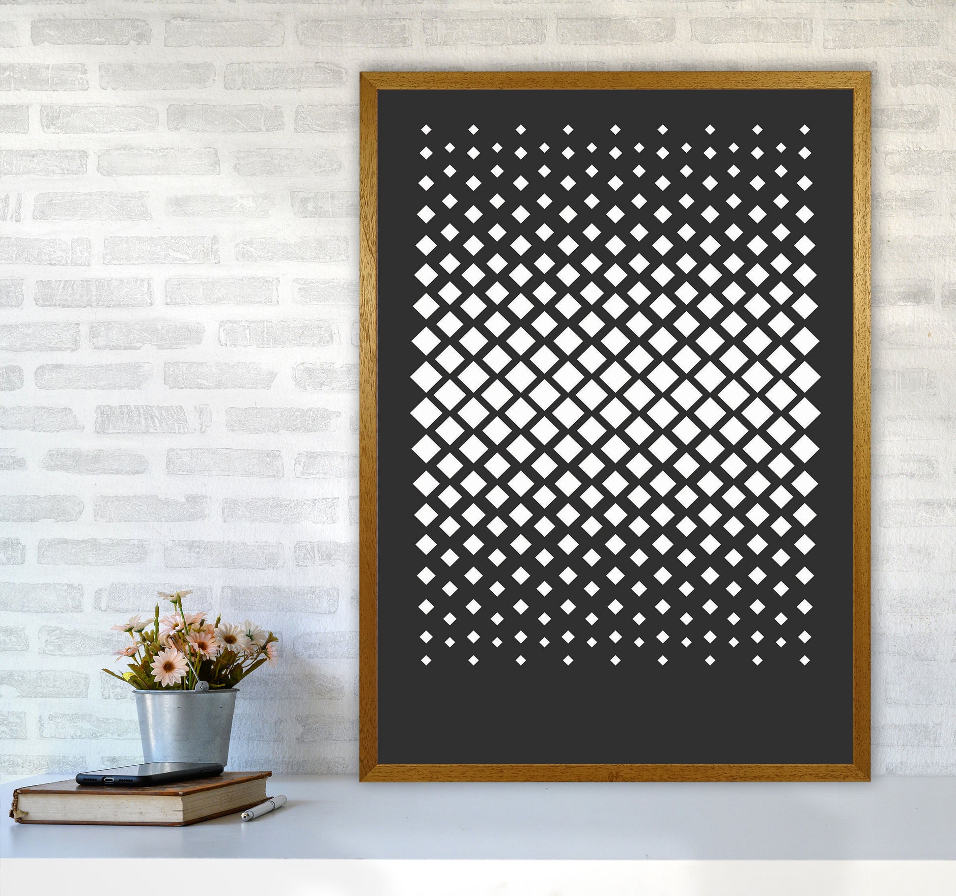 Minimal Geometric Series - 35 Art Print by Jason Stanley A1 Print Only
