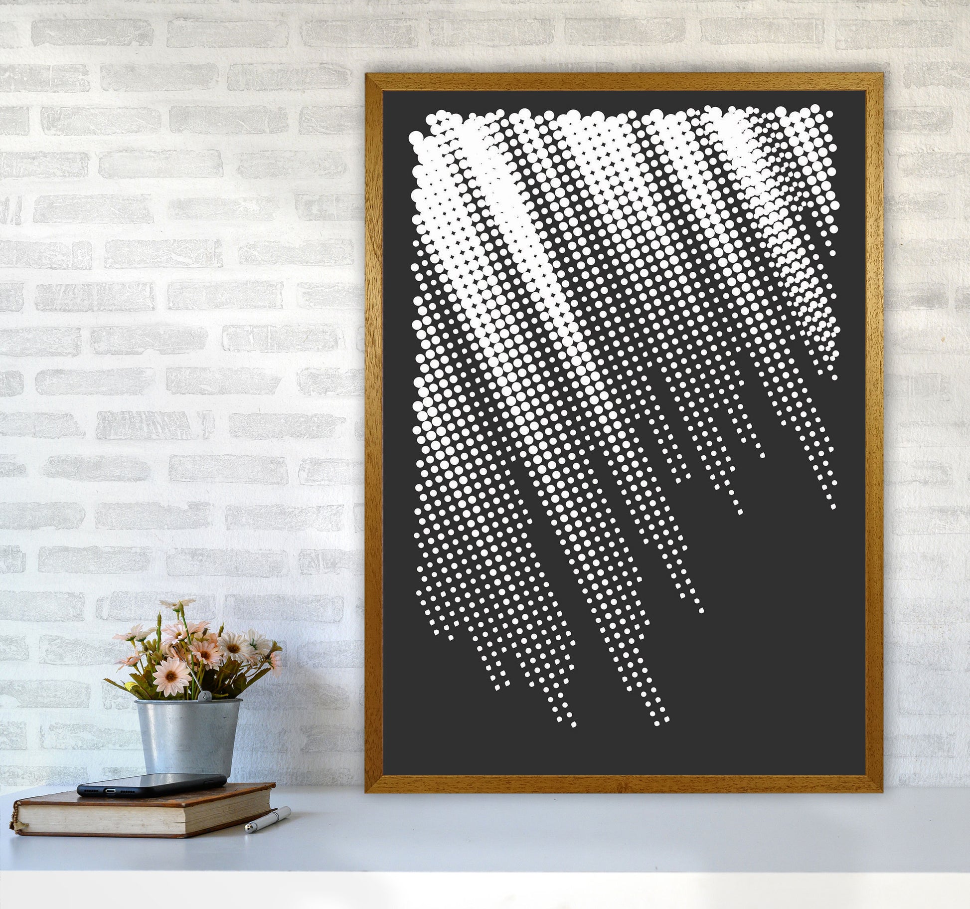 Minimal Geometric Series - 40 Art Print by Jason Stanley A1 Print Only