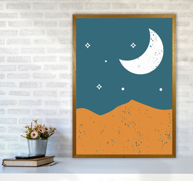 Moonrise Over The Mountain Art Print by Jason Stanley A1 Print Only