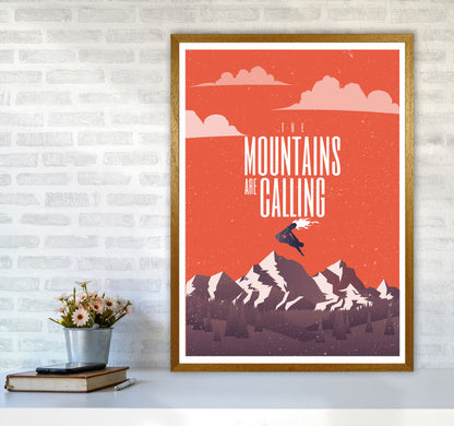 The Mountains Are Calling Art Print by Jason Stanley A1 Print Only