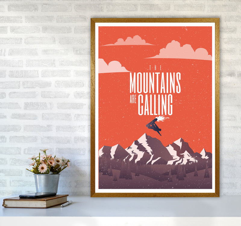 The Mountains Are Calling Art Print by Jason Stanley A1 Print Only