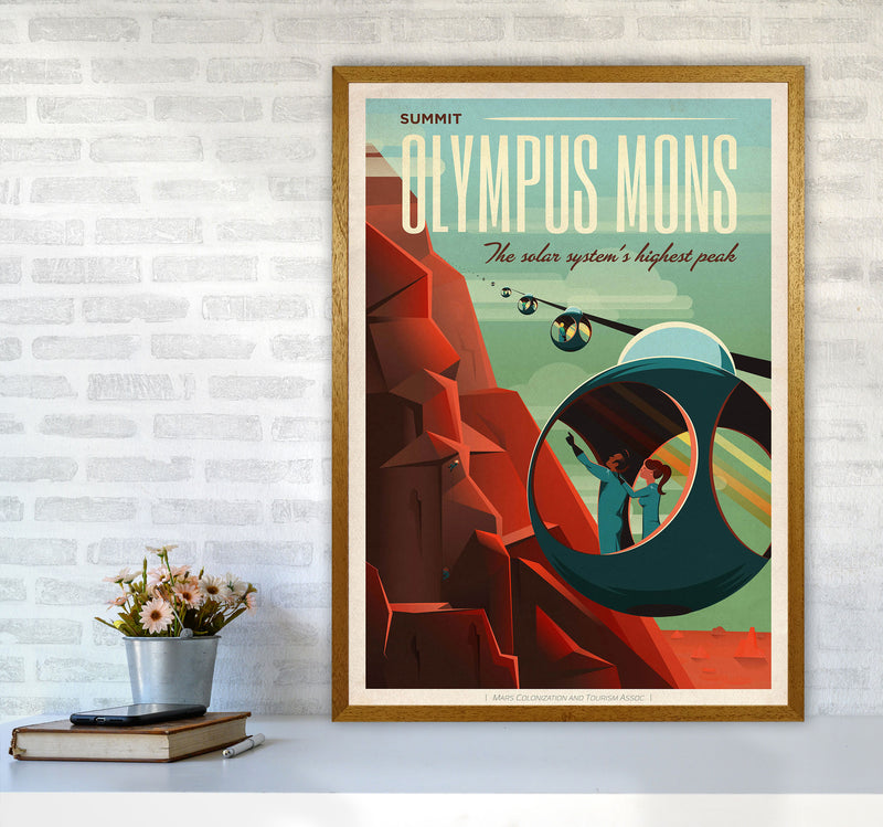 Spacex - Valles Marineris Art Print by Jason Stanley A1 Print Only