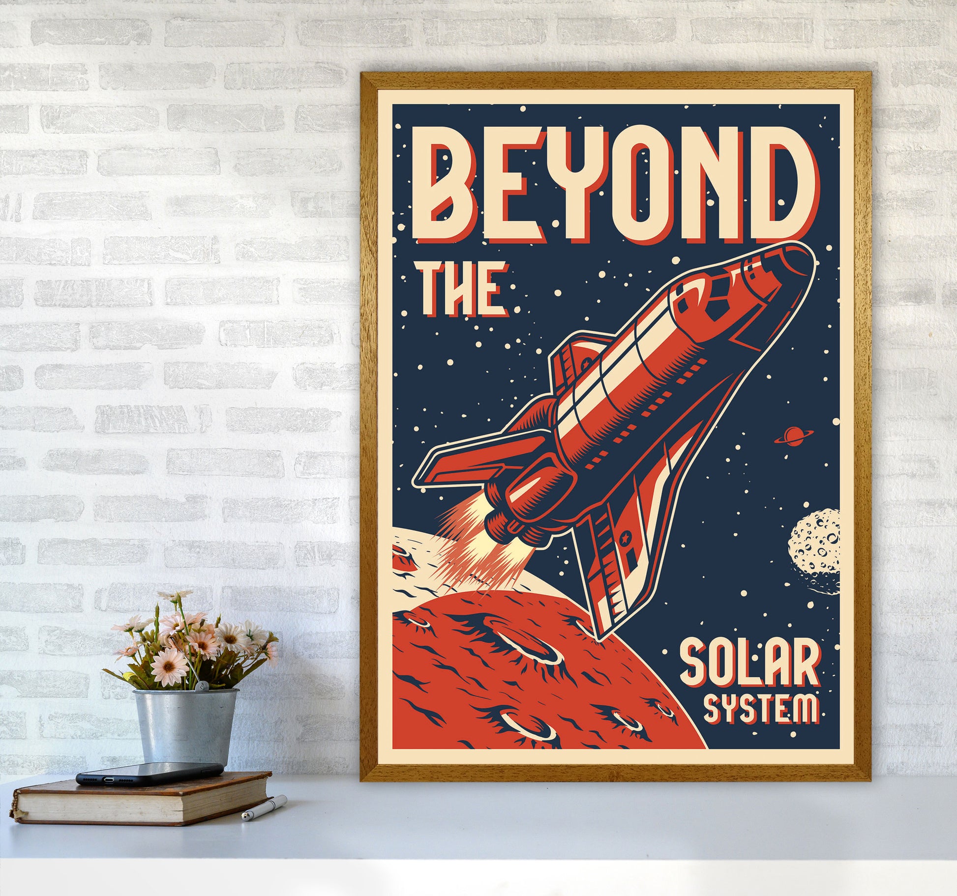 Outer Space Series - #14 Art Print by Jason Stanley A1 Print Only