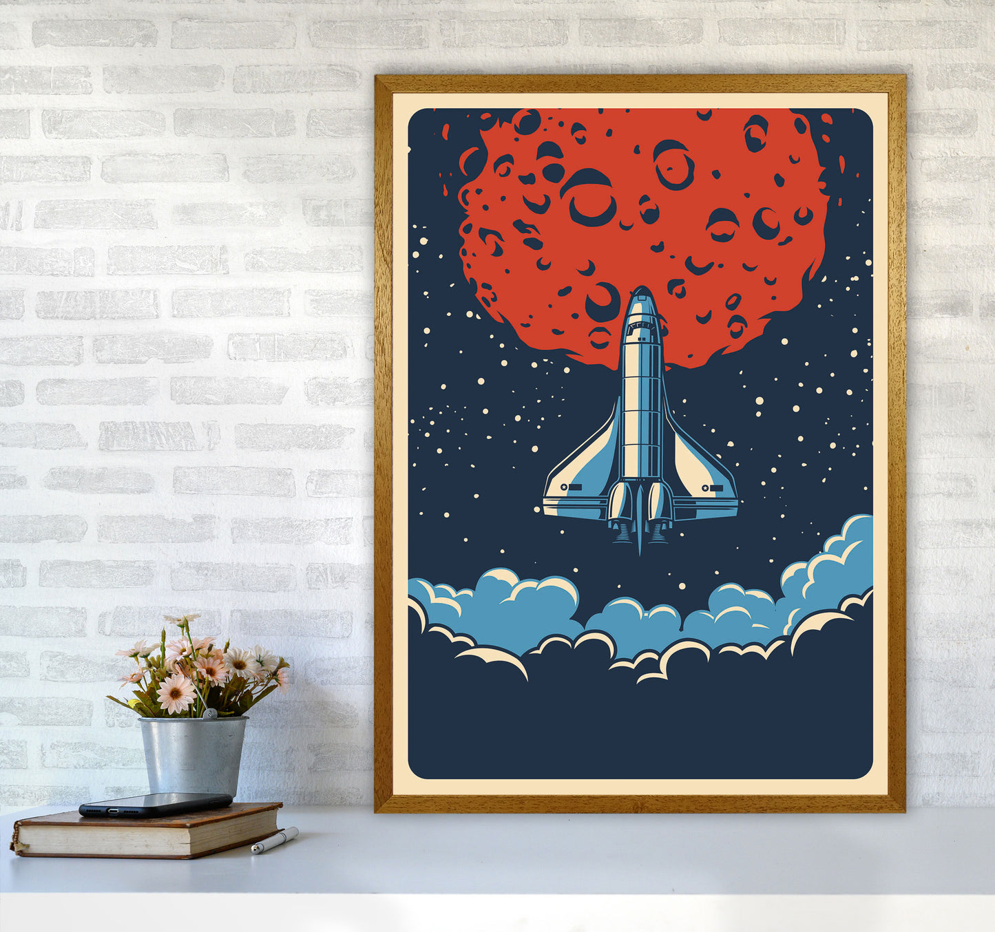 Outer Space Series - #15 Art Print by Jason Stanley A1 Print Only