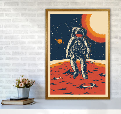 Outer Space Series - #11 Art Print by Jason Stanley A1 Print Only